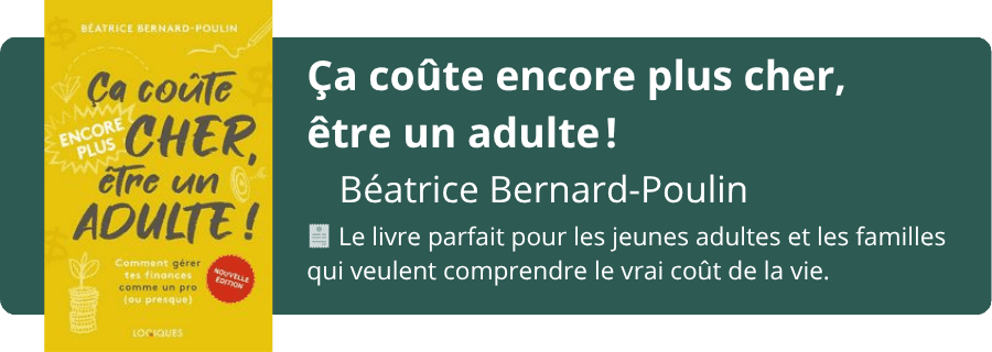 Bannière ça coûte encore plus cher, être un adulte