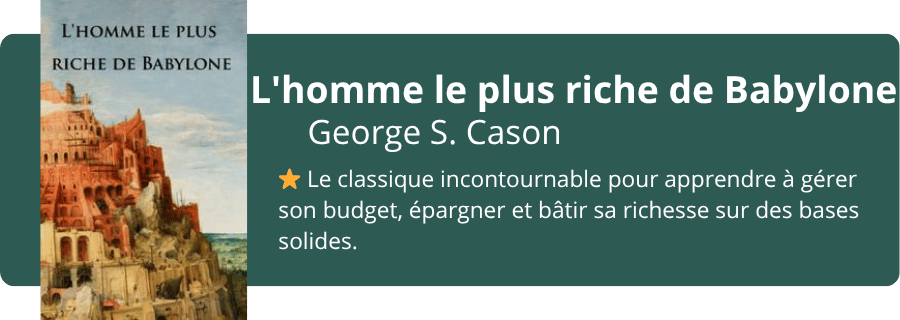 Bannière l'homme le plus riche de Babylone