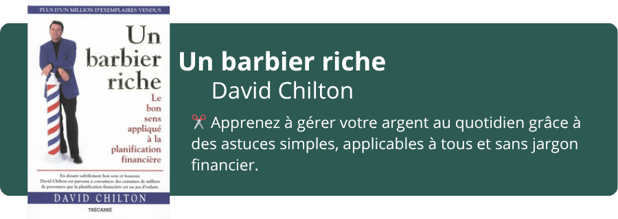 Bannière un barbier riche